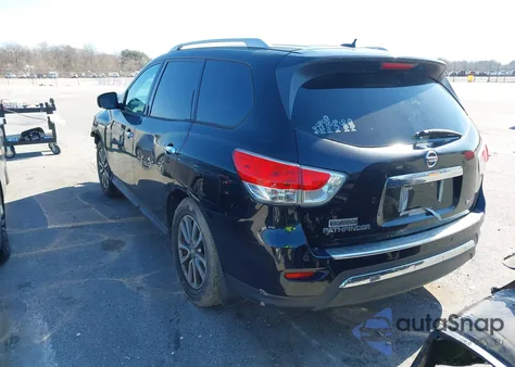 2016 Nissan Pathfinder Sv z USA, uszkodzony, nr VIN 5N1AR2MN8GC670945